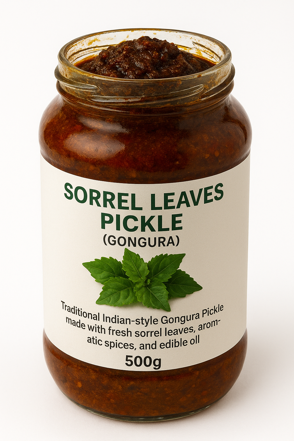 Gongura Pickle- (Sorrel Leaves)